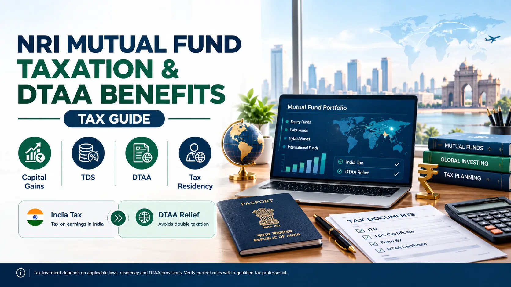 NRI Mutual Fund Taxation & DTAA Benefits | Tax Guide
